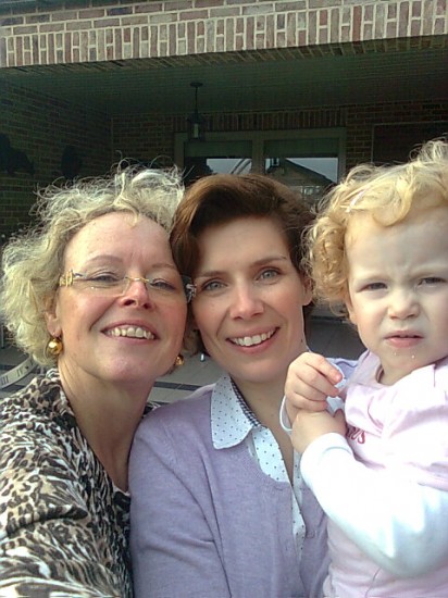 3 Generations Mum Conny, daughter Jessica and granddaughter Jette